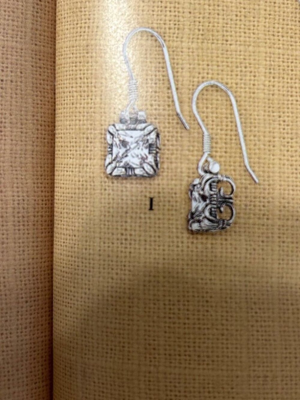 Silpada Sterling Silver Cubic Zirconia Uptown Earrings